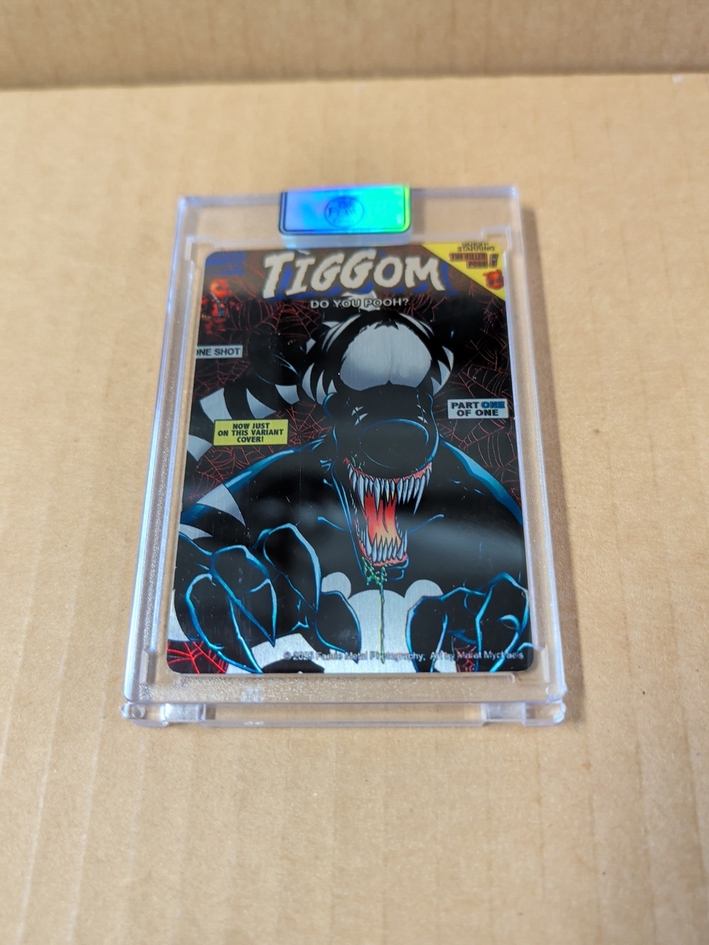 Do You Pooh TIGGOM metal Trading Card LTD